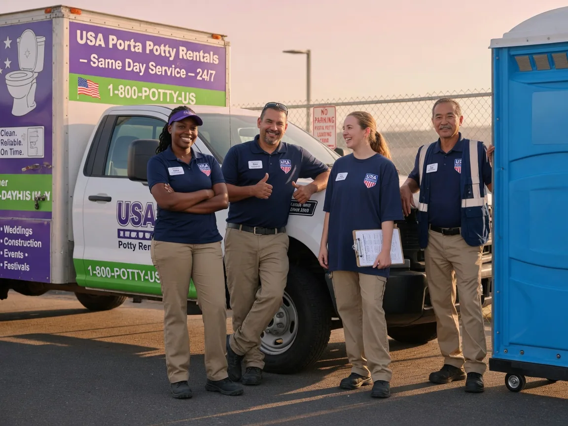 Porta Potty Rental company in Wellington, MO